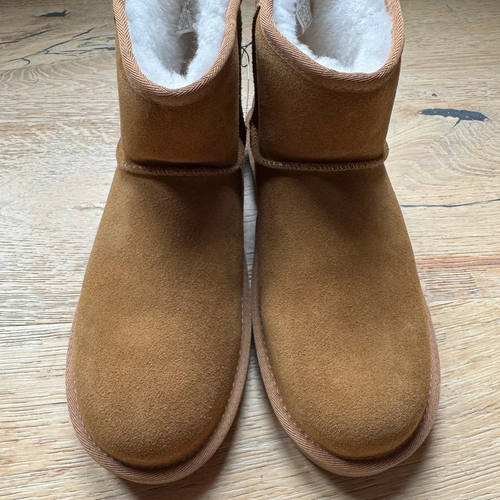 🔥NEW 🔥Koolaburra by UGG Koola Mini Boots Chestnut sz10 Price Firm!